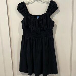 Old Navy black cotton dress size Medium